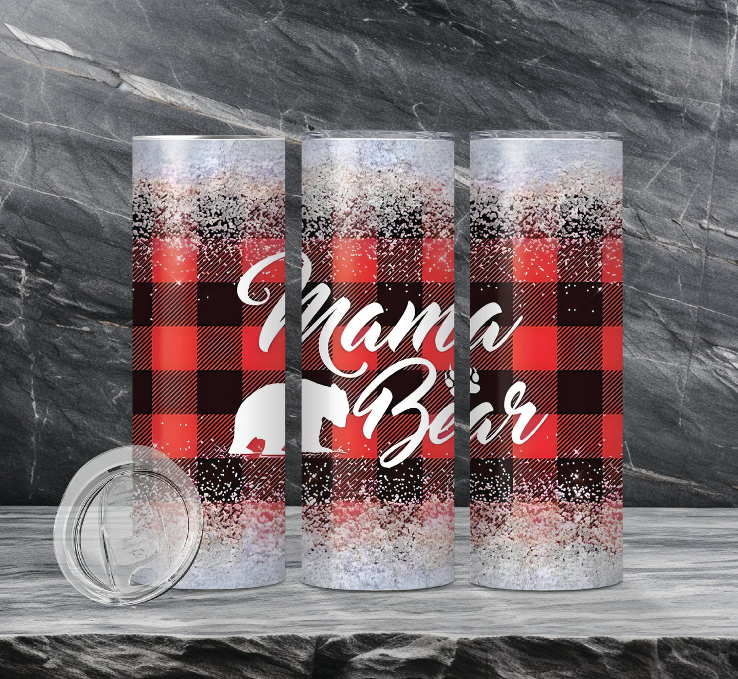 MAMA Bear Drink Tumblers, 3 Designs