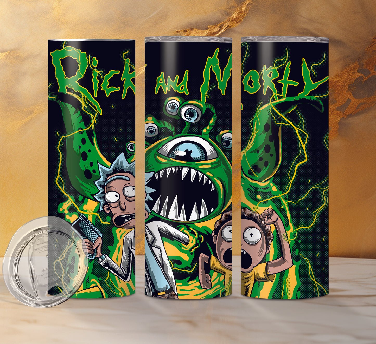 Rick and Morty Tumblers Pick Design