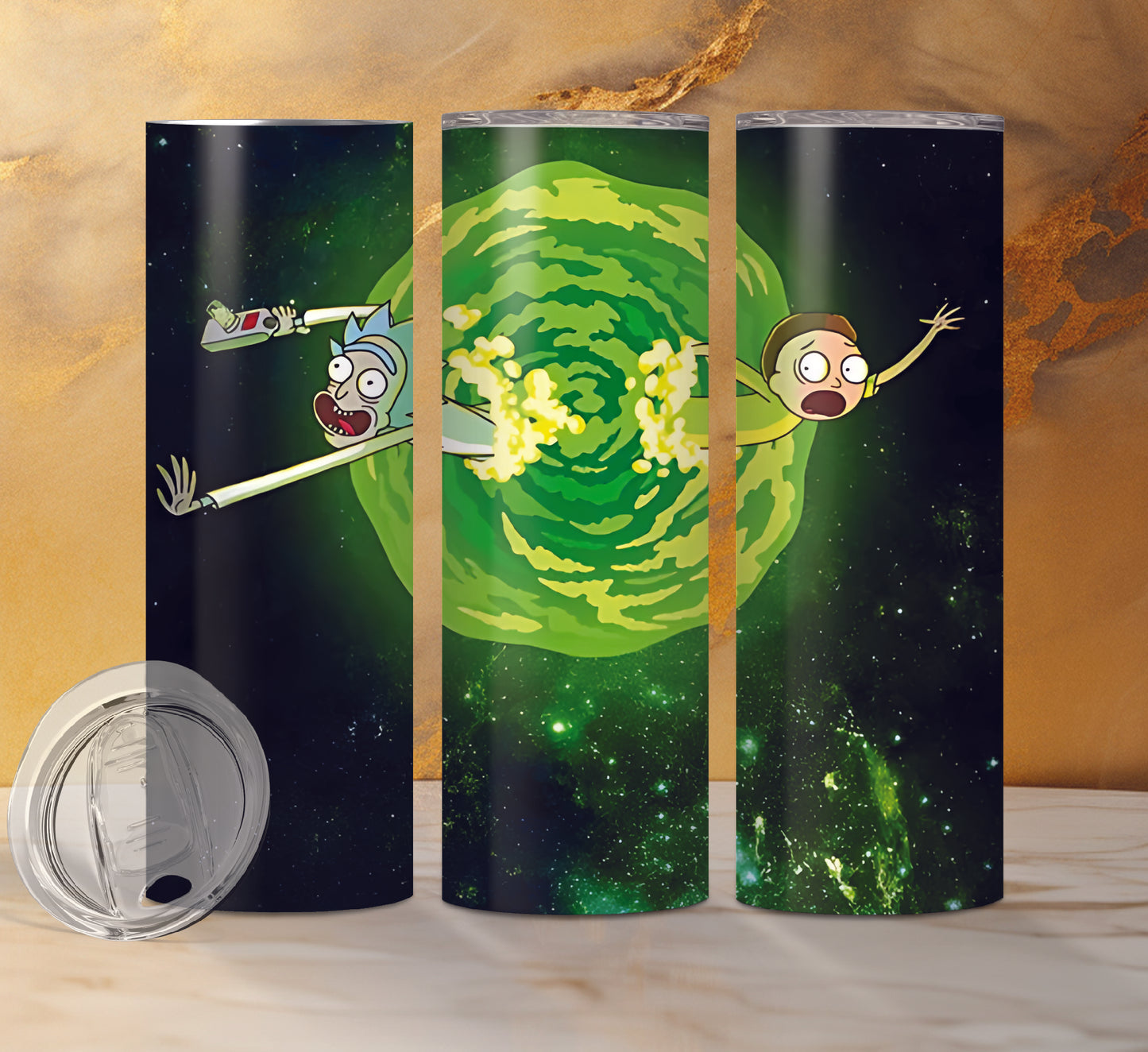 Rick and Morty Tumblers Pick Design