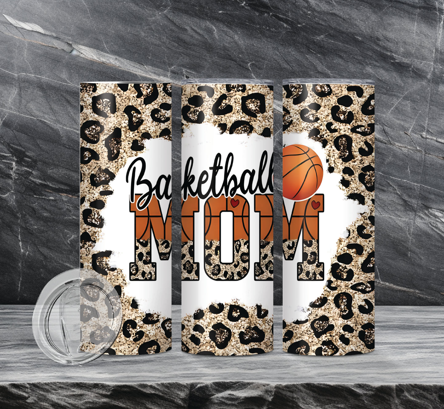 Basketball Mom Drink Tumblers, 2 Designs