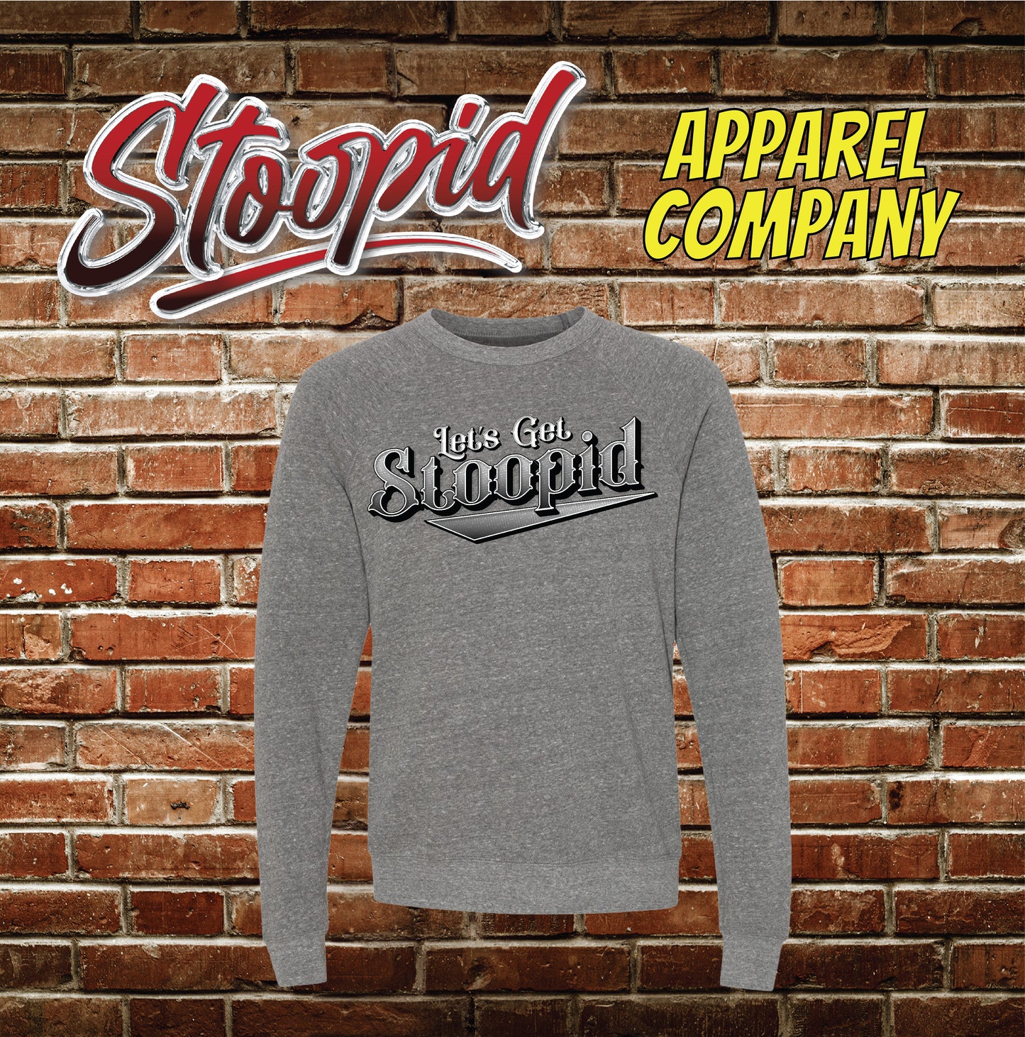 "The Classic" Stoopid Crew Neck Sweatshirt