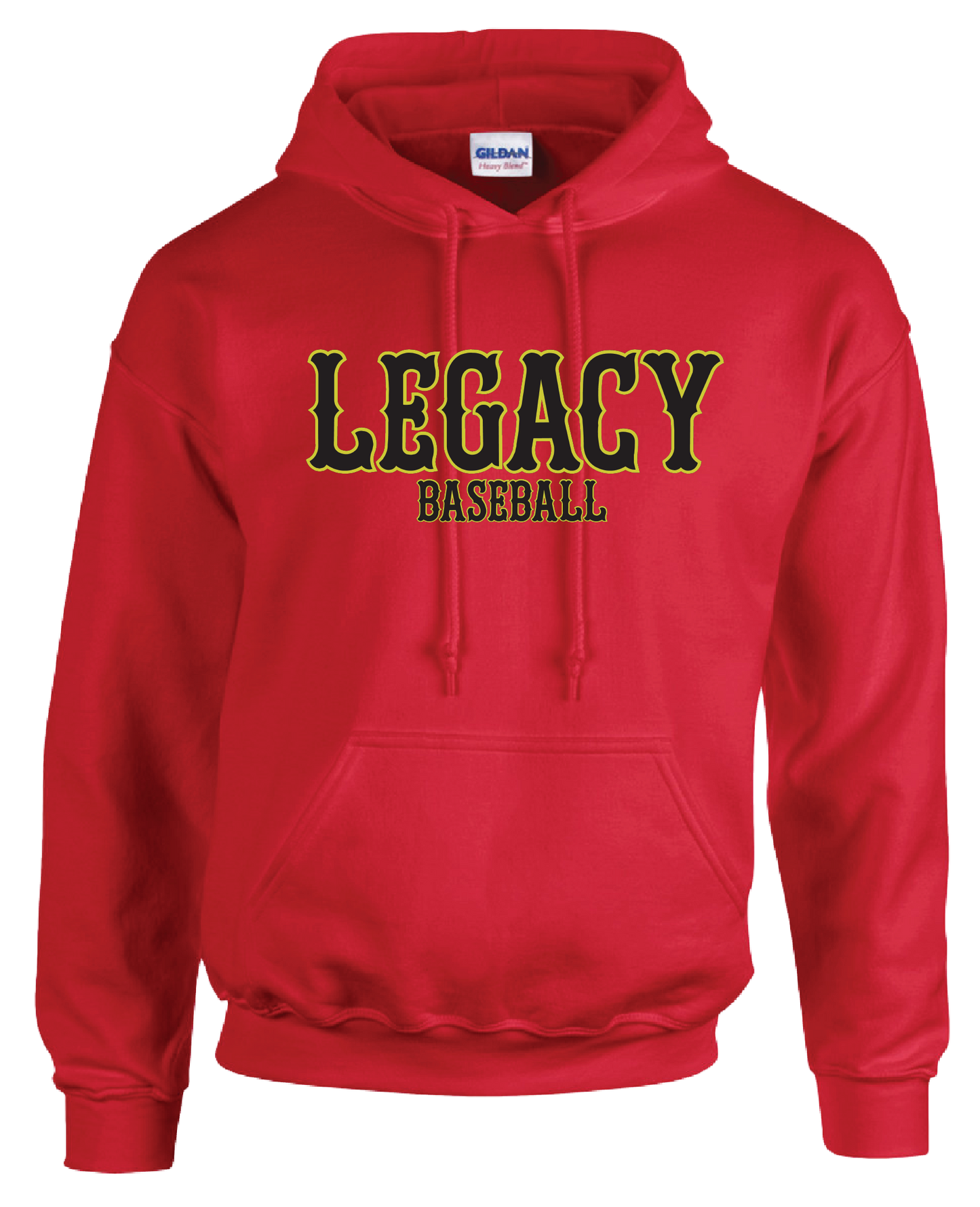 Legacy Baseball Hoodie PICK COLOR AND DESIGN