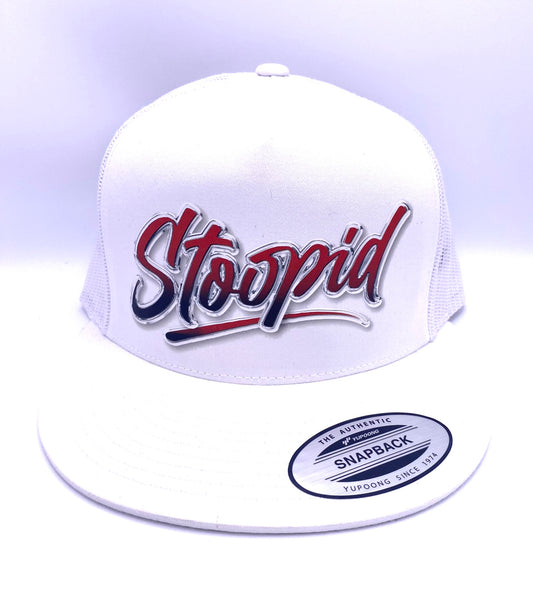"The Original"  Yupoong Classic Flatbill Stoopid Trucker Hat