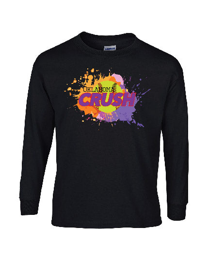 Oklahoma Crush Design 3 Long Sleeve Tshirt or Dri Fit