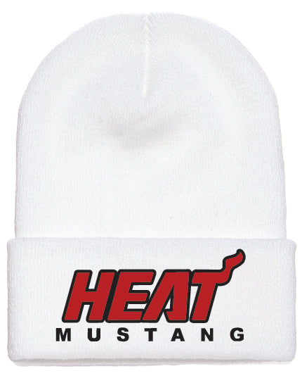 Mustang Heat Embroidered Beanie