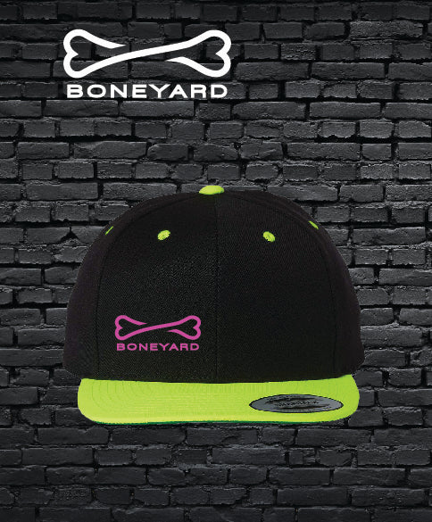 Boneyard Flatbill Neon Hats