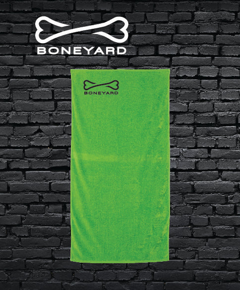 Boneyard Embroidered Beach Towel