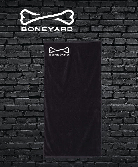 Boneyard Embroidered Beach Towel