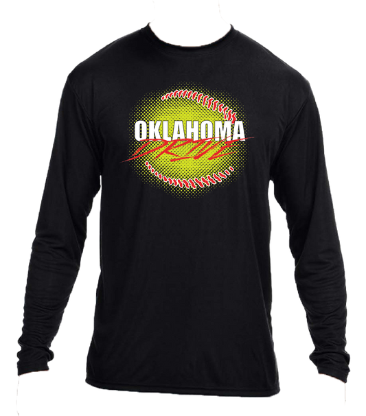 Oklahoma Drive Long Sleeve Dri Fit T-Shirt