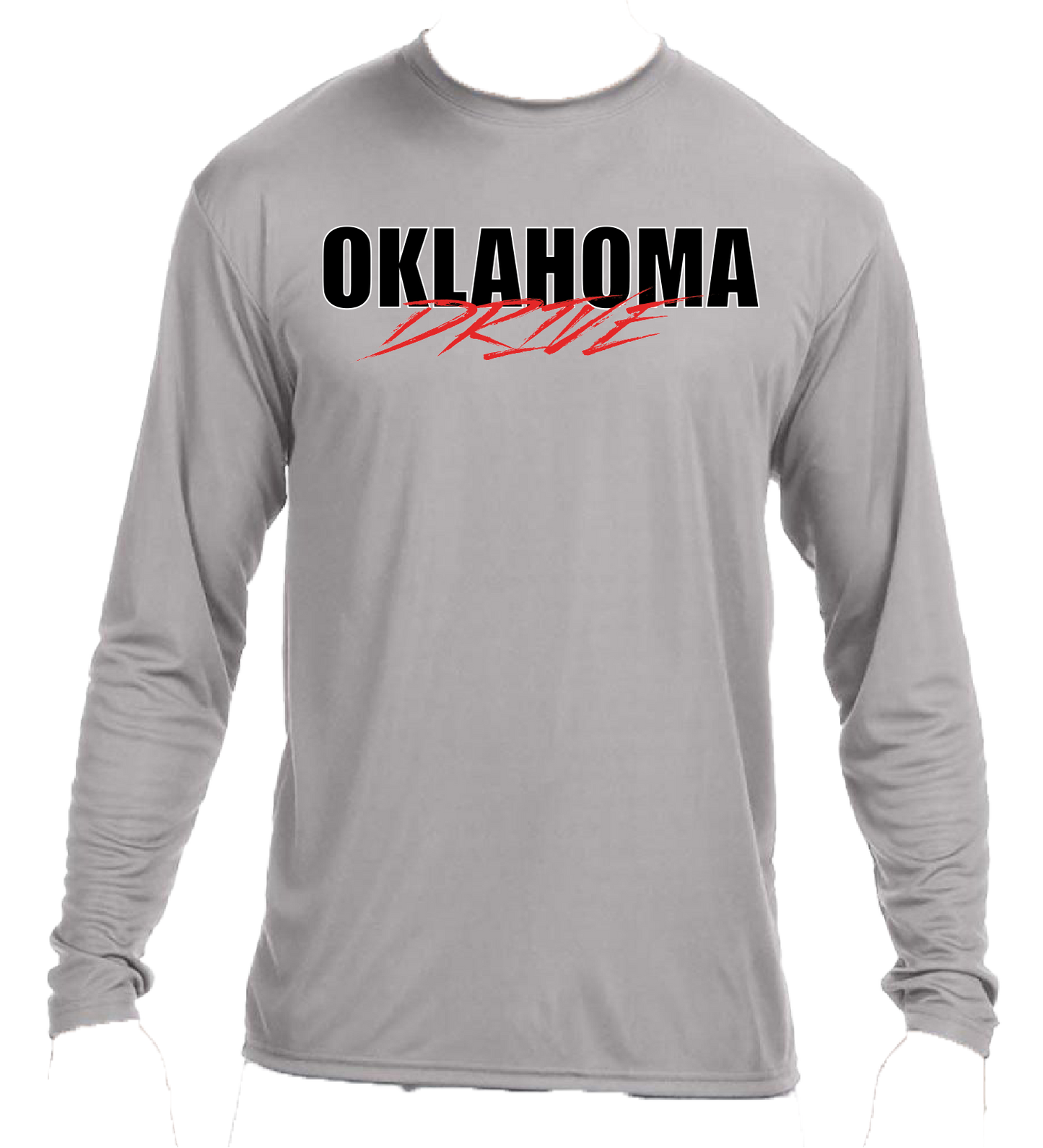Oklahoma Drive Long Sleeve Dri Fit T-Shirt