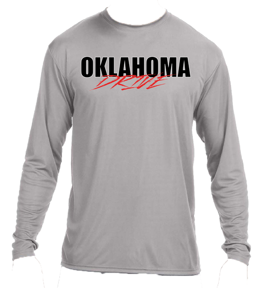 Oklahoma Drive Long Sleeve Dri Fit T-Shirt