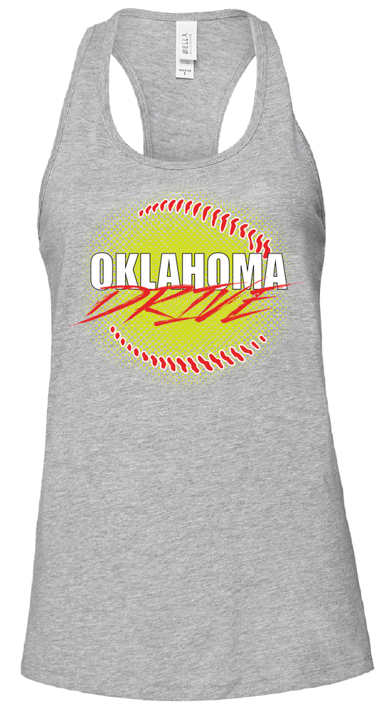 Oklahoma Drive Female Racerback Tank Top