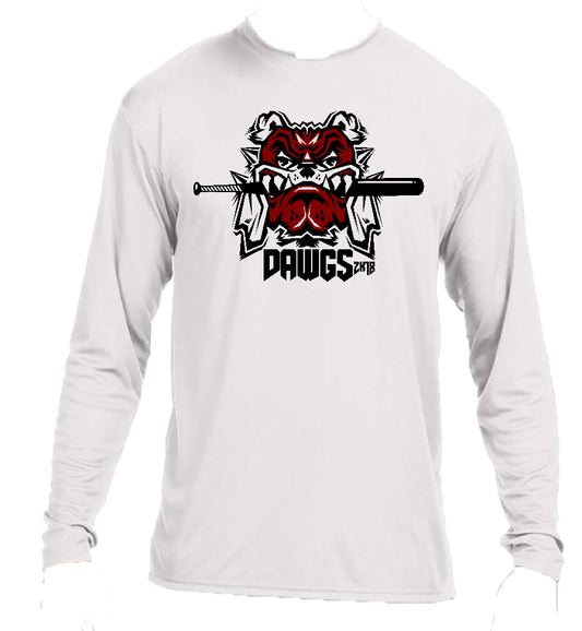 DAWGS 2K18 Long Sleeve Dri Fit T-Shirt, Pick Color and Design