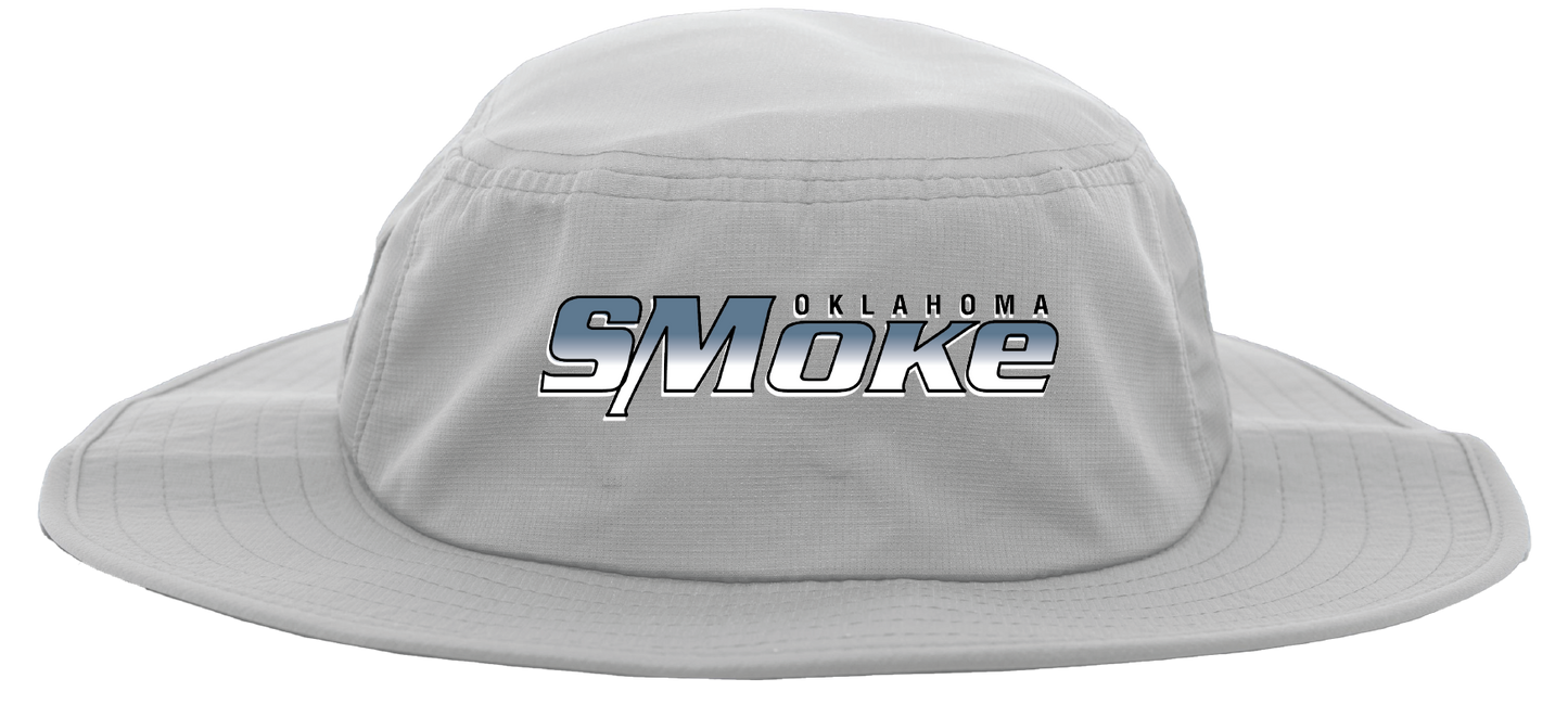 Oklahoma Smoke Embroidered Pacific Headwear Bucket Hat