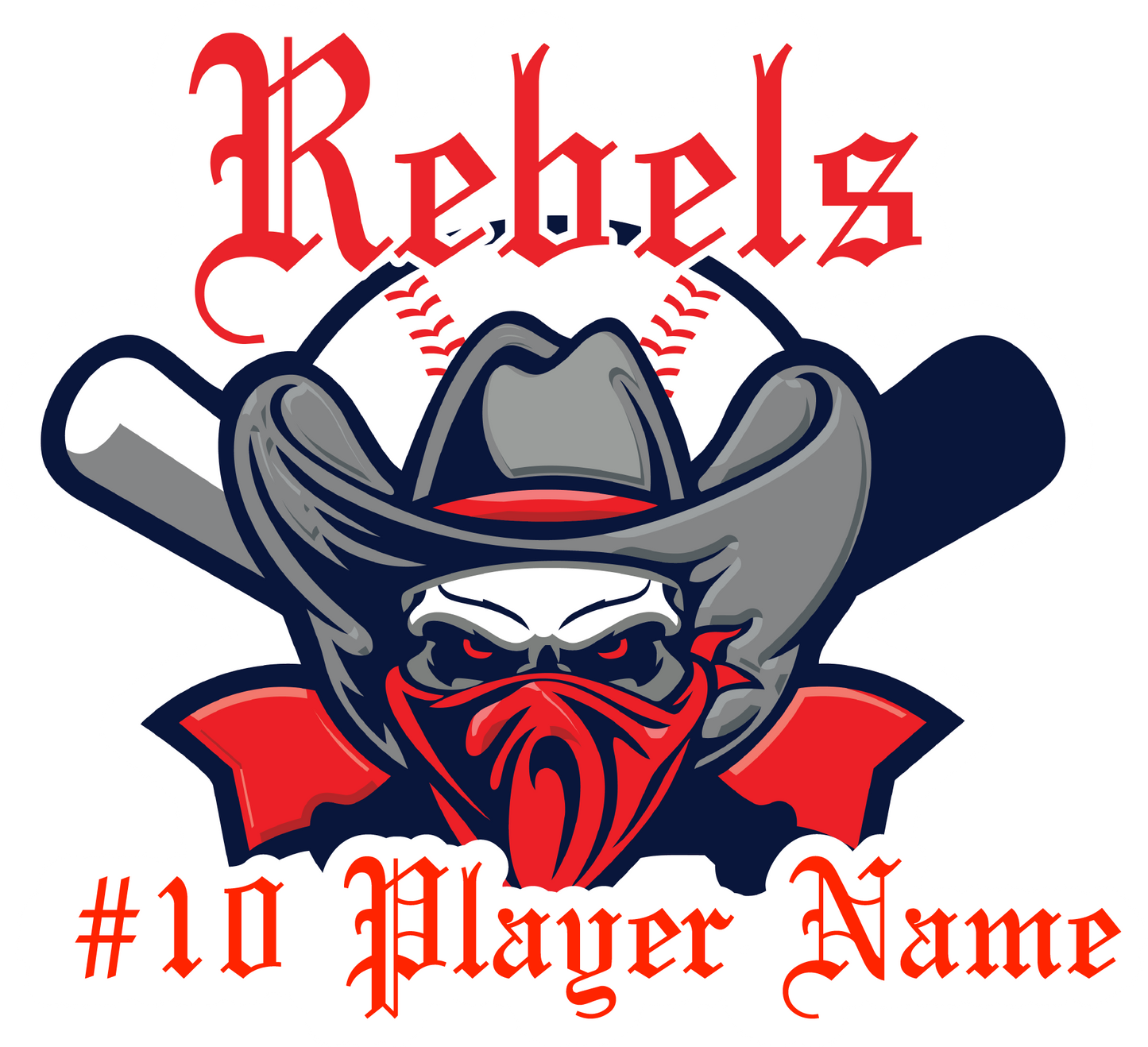 Blanchard Rebels Custom Player Decal