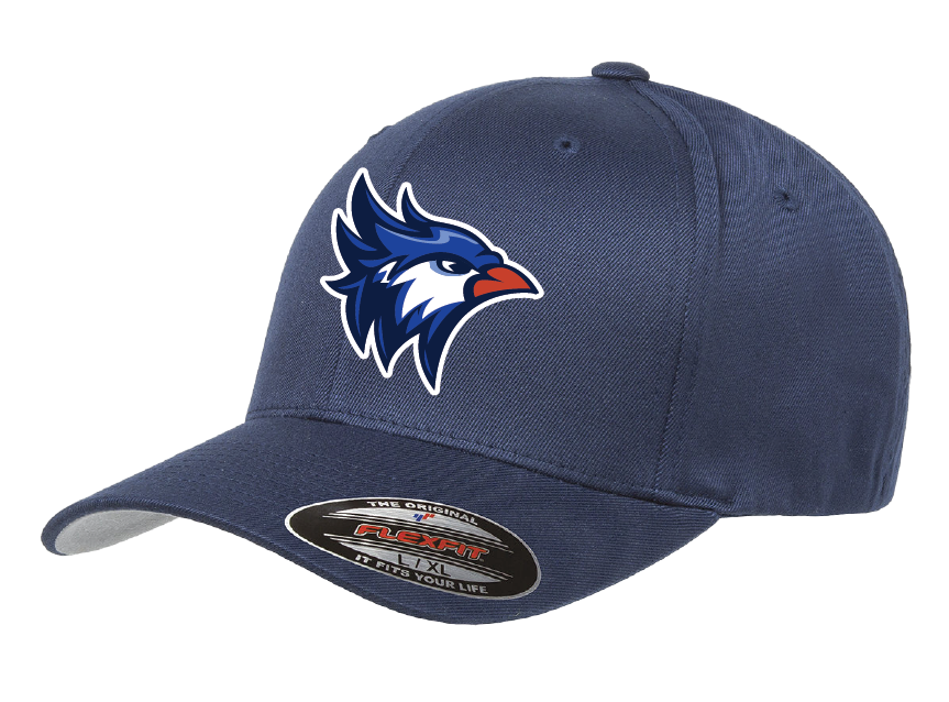 Oklahoma Blue Jays Embroidered Flex Fit Hat