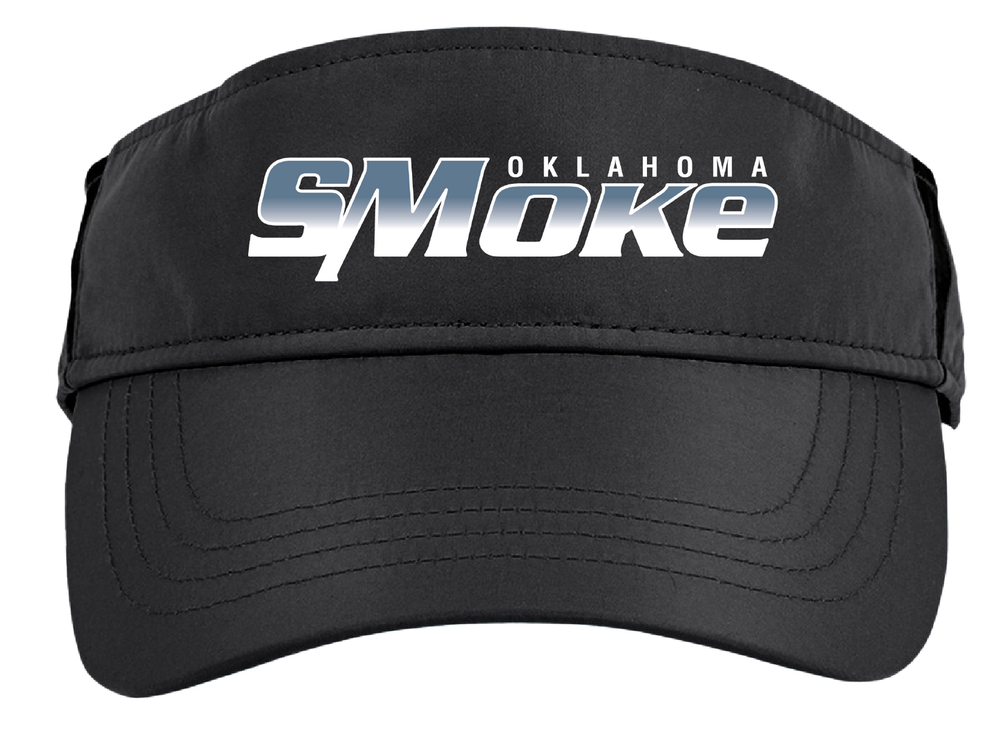 Oklahoma Smoke Embroidered Visor